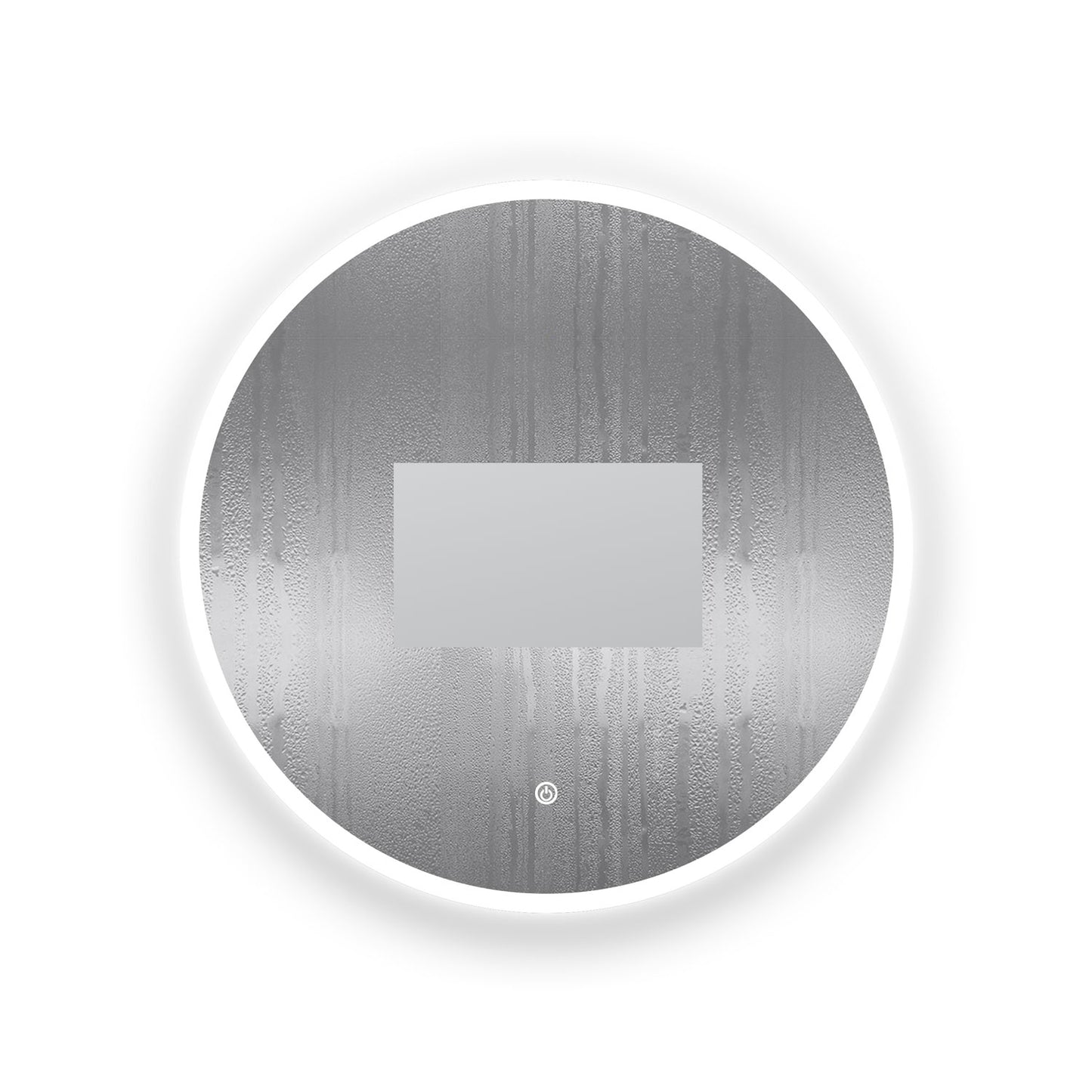 Miroir Salle de bain circulaire zone antibuée