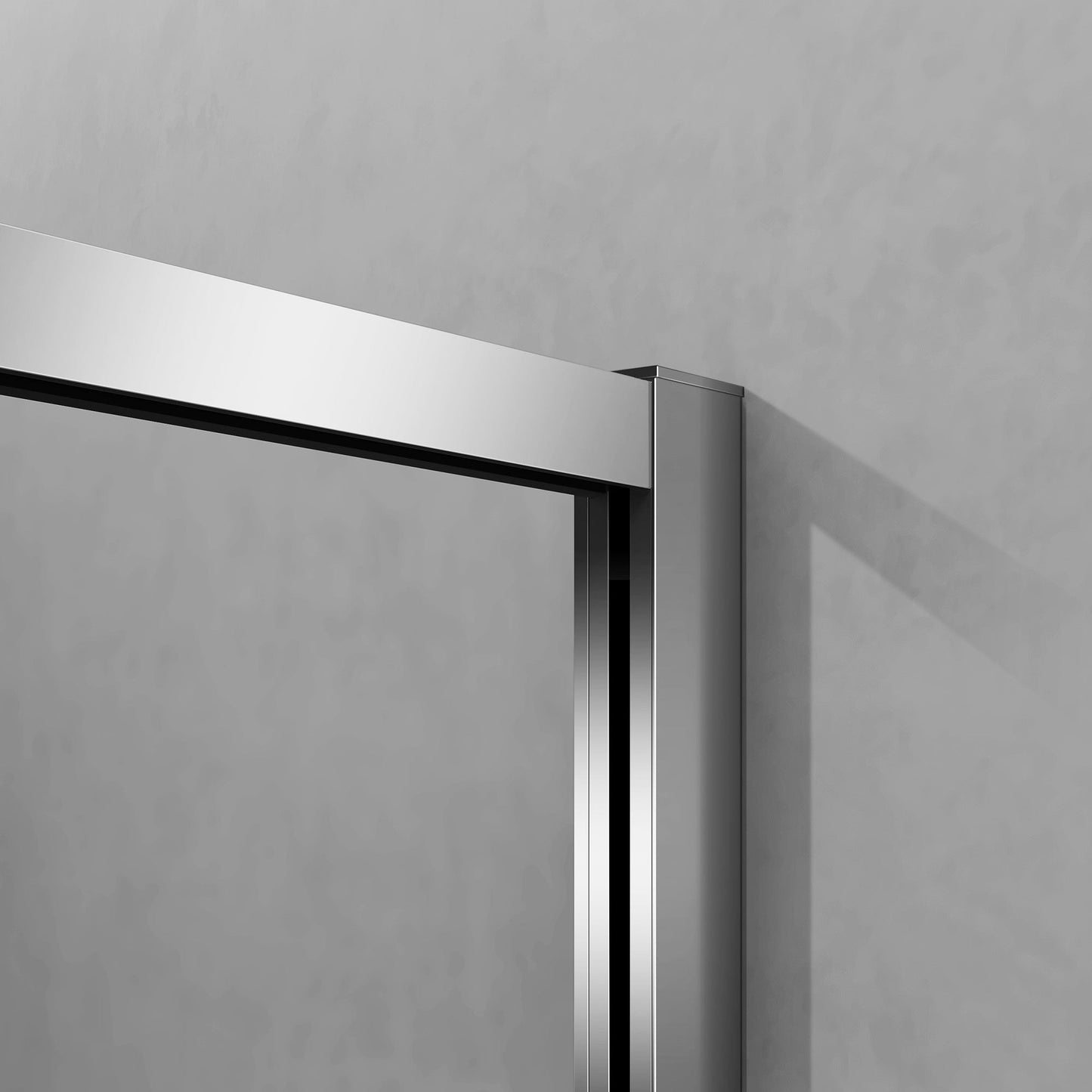 Porte de douche pivotante en 6mm transparent hauteur 185-195 cm - Ouverture 180°