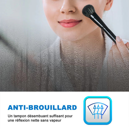 fonction antibuée activable depuis le bouton tactile du miroir bluetooth