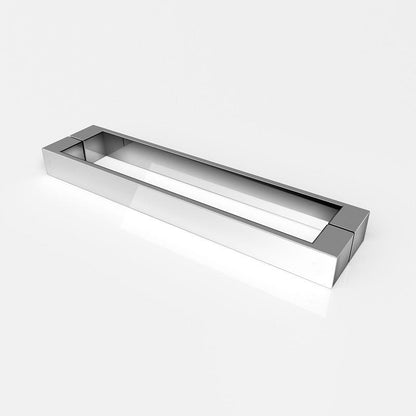 Porte de douche coulissante avec paroi fixe pour niche – schéma et dimensions