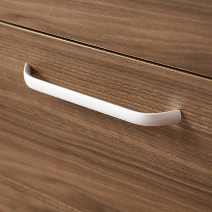 Meuble sous-vasque suspendu 58 cm avec vasque en céramique – dans une salle de bain