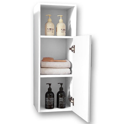 Colonne de salle de bain à suspendre 30 x 27 x 85 cm – vue produit et dimensions