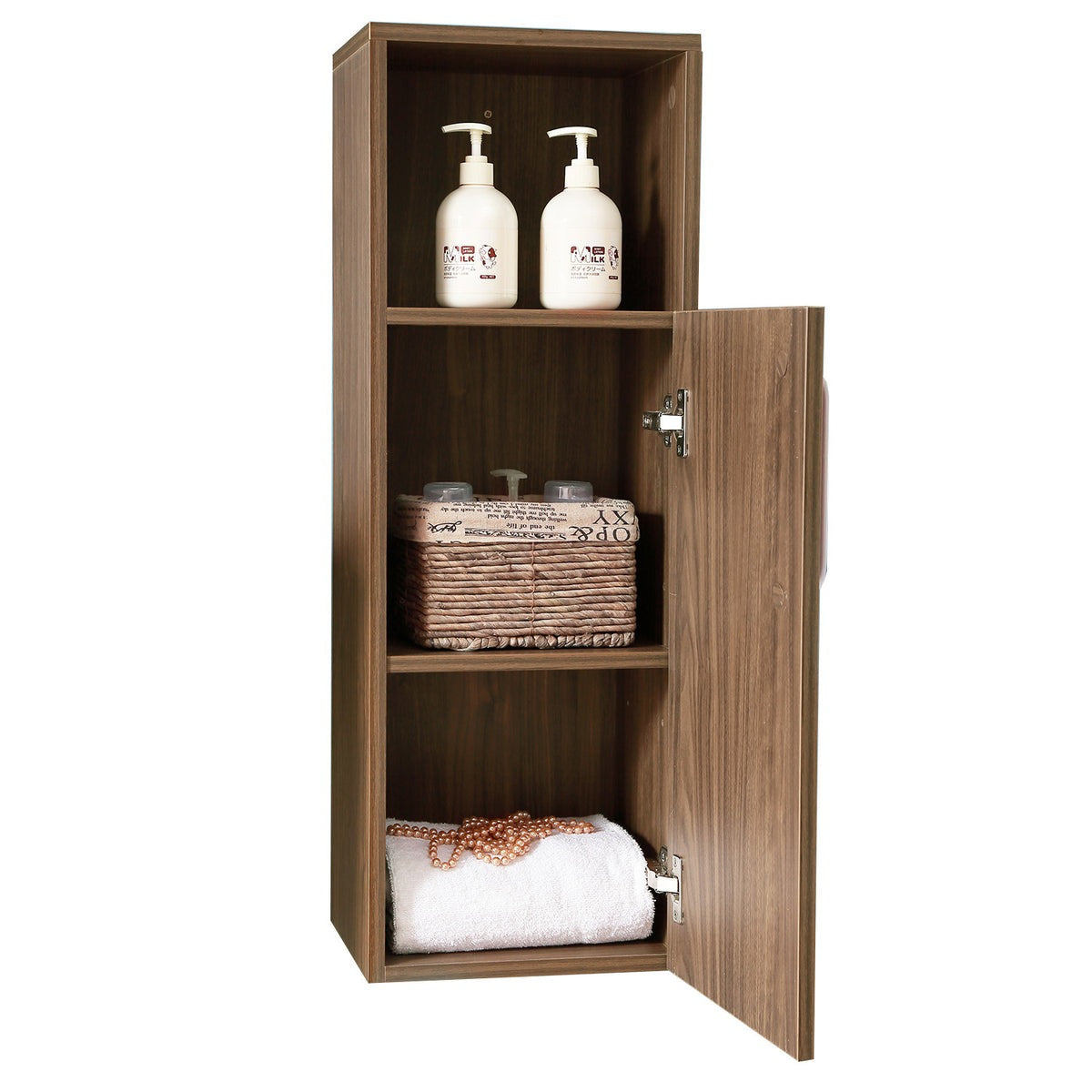 Colonne de salle de bain à suspendre 30 x 27 x 85 cm – vue produit et dimensions