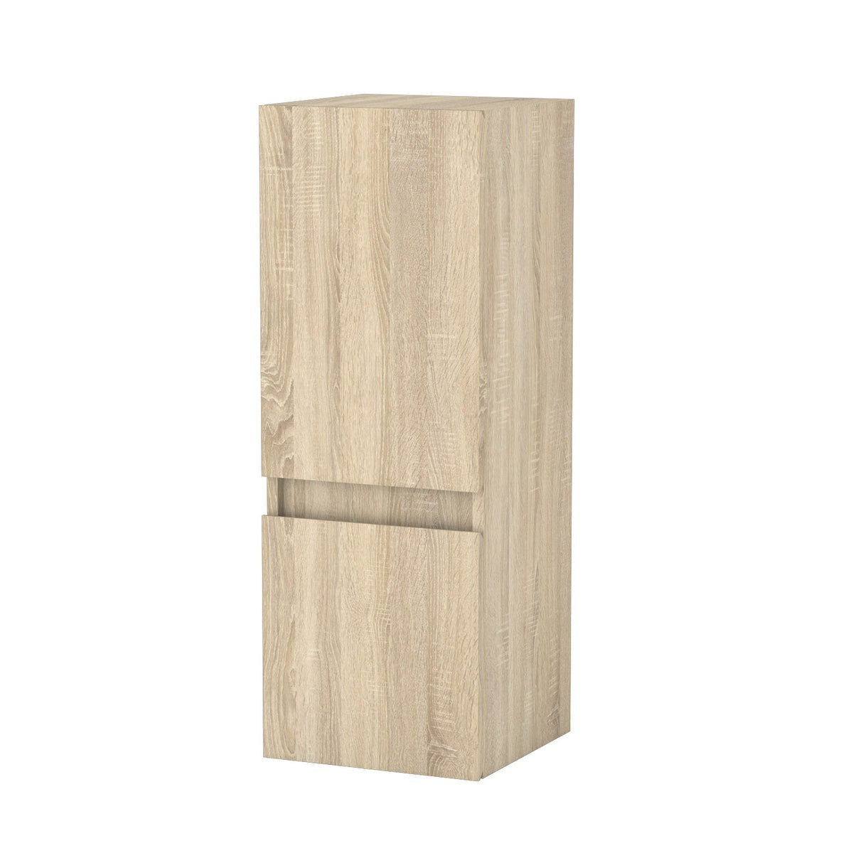 Colonne de salle de bain à suspendre 30 x 30 x 83 cm – vue produit et dimensions