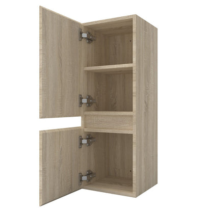 Colonne de salle de bain à suspendre 30 x 30 x 83 cm – vue produit et dimensions