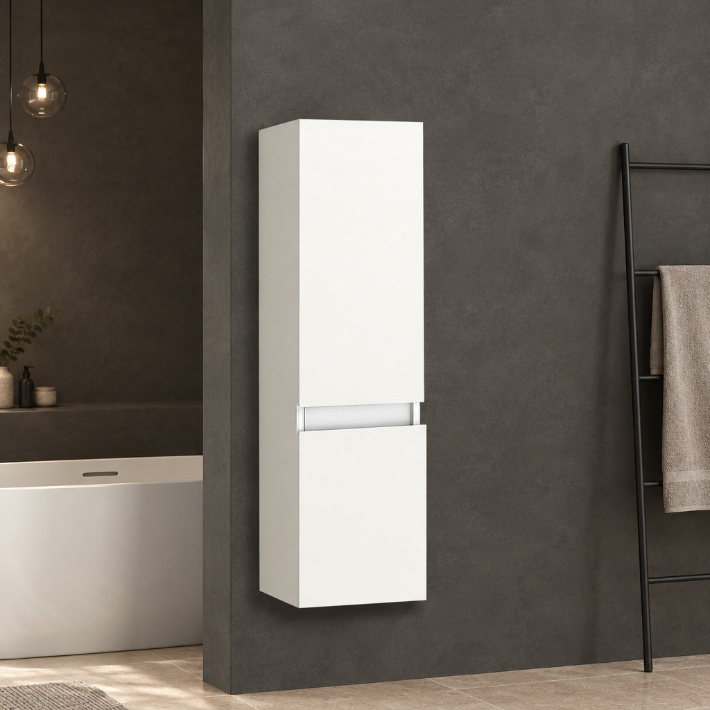 Colonne de salle de bain à suspendre 30 x 30 x 110 cm – dans une salle de bain