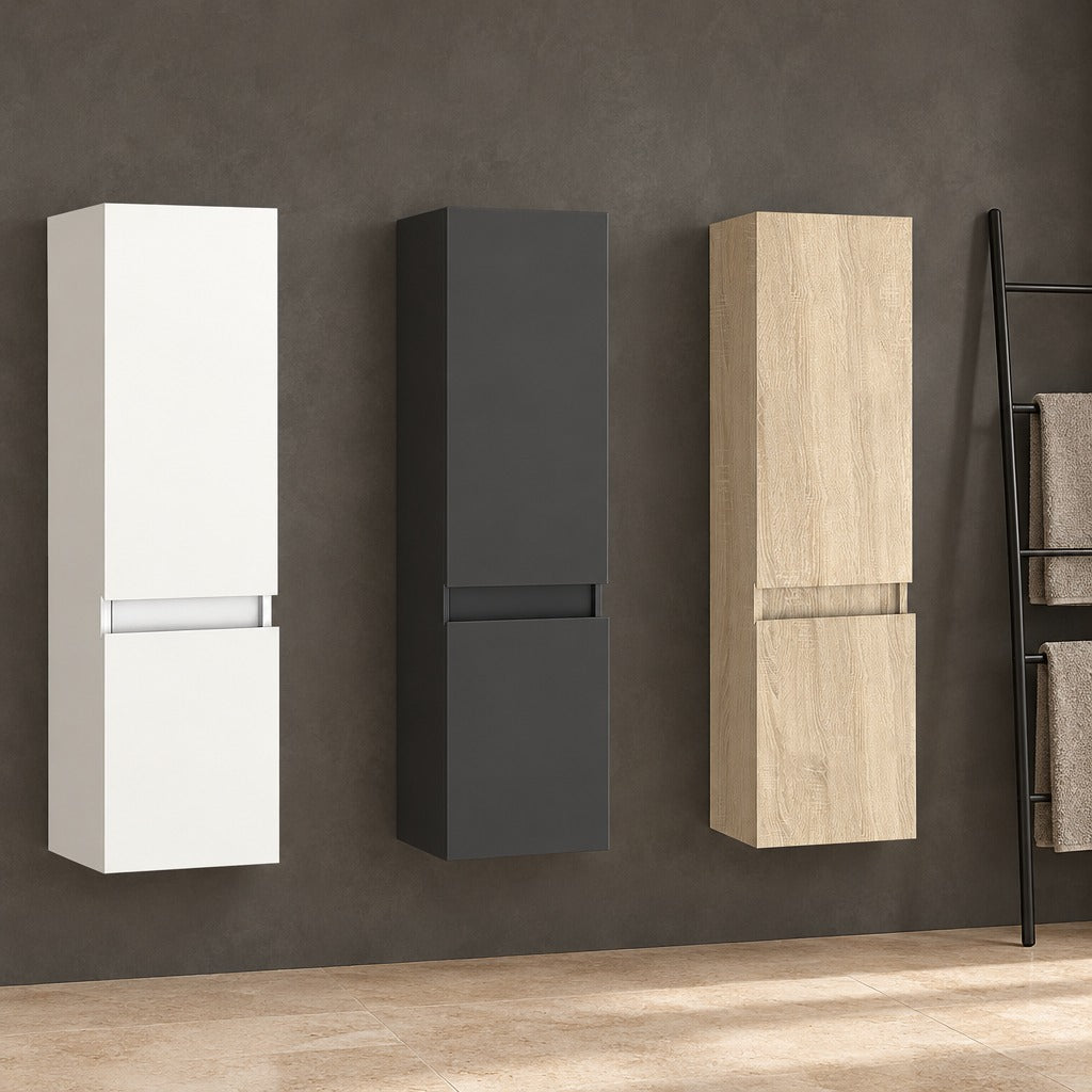 Colonne de salle de bain à suspendre 30 x 30 x 110 cm – dans une salle de bain