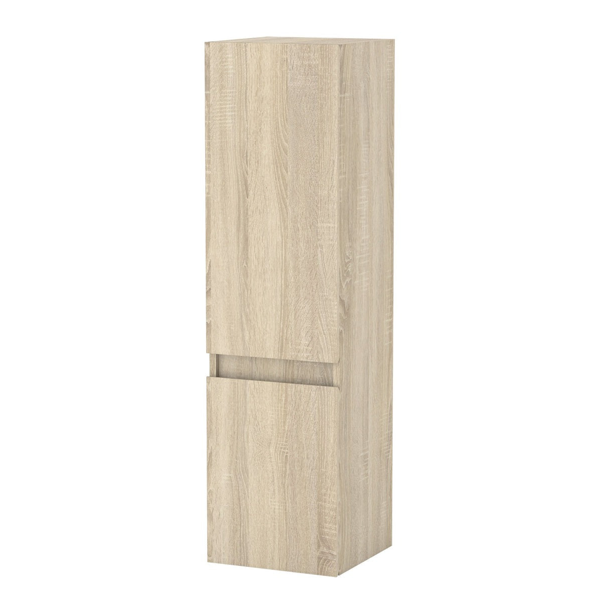 Colonne de salle de bain à suspendre 30 x 30 x 110 cm – vue produit et dimensions