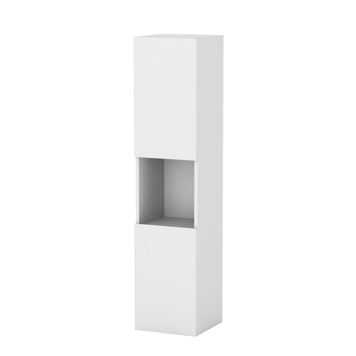Colonne de salle de bain à suspendre 30 x 30 x 110 cm – vue produit et dimensions