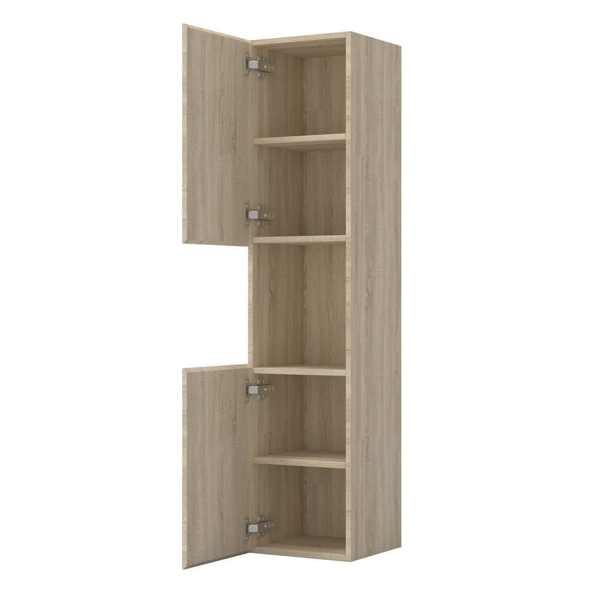 Colonne de salle de bain à suspendre 30 x 30 x 110 cm – vue produit et dimensions