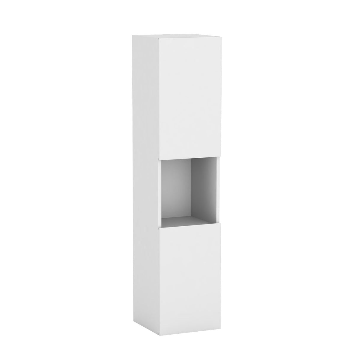 Colonne de salle de bain à suspendre 30 x 30 x 110 cm – vue produit et dimensions