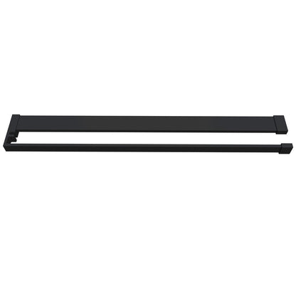 Étagère de douche avec porte-serviettes 2 en 1 pour paroi à – schéma et dimensions