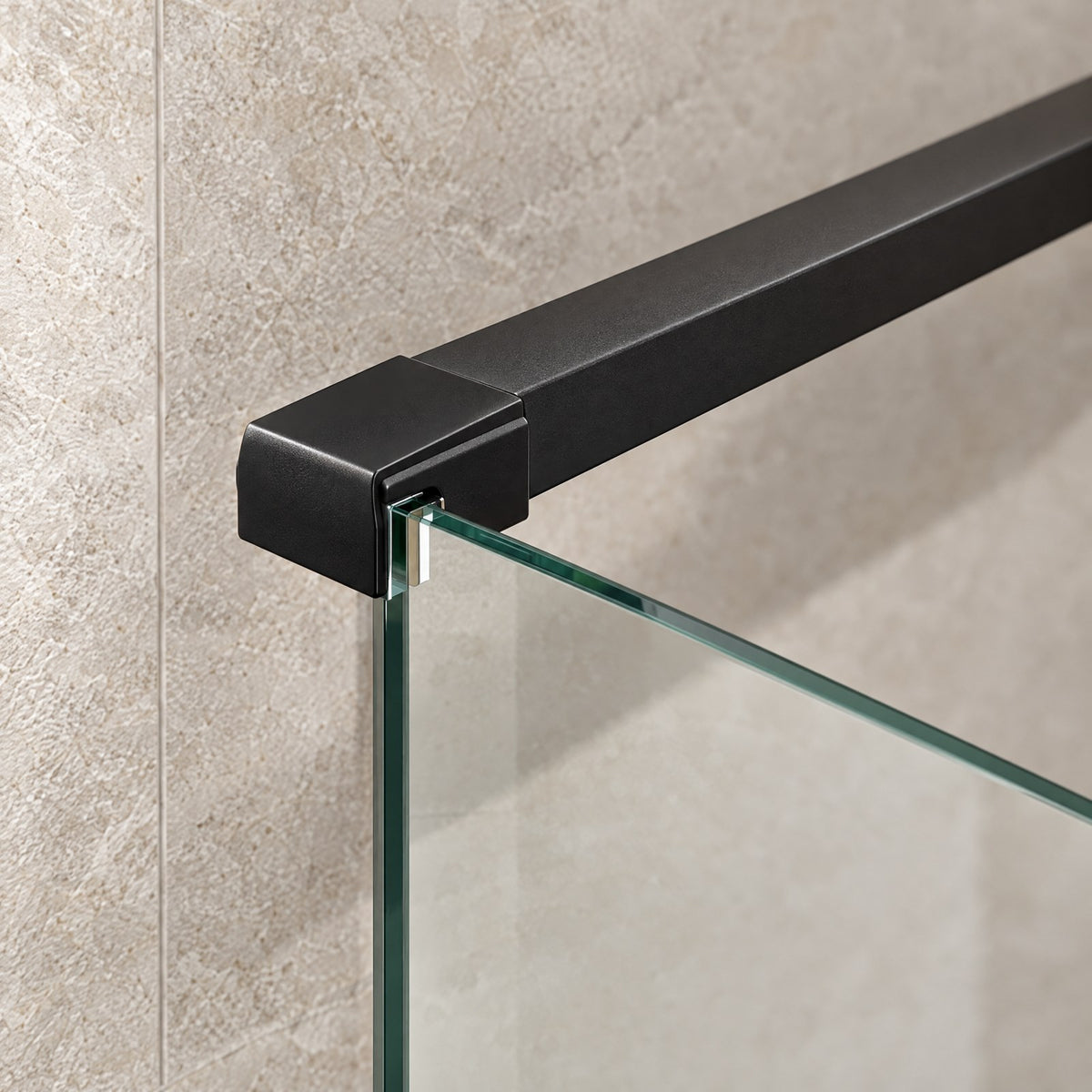 Barre de fixation recoupable de 90 cm en aluminium pour Walk-In – détail