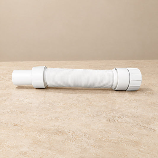 Tuyau flexible pour bonde de receveur de douche 90cm – mise en situation