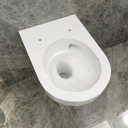 WC suspendue sans bride avec abattant ultra fin à fermeture SOFT CLOSE